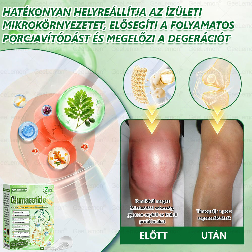 🌿Hivatalos bolt | 𝐆𝐞𝑒𝐿𝑒𝐦𝐨𝐧® Glumasetide 8 az 1-ben Karcsú és Egészséges Nano Mikrotűs Tapasz (Napi 1×, látható változás 7 nap alatt) Berberin + Moringa ✅ Elhízásra, laza bőrre, cukorbetegségre, alvási apnoéra, ízületekre stb. 💥💥🇭🇺