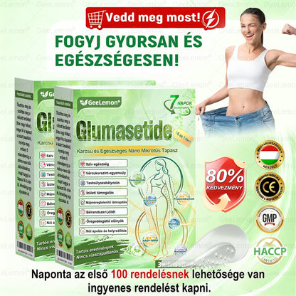 🌿Hivatalos bolt | 𝐆𝐞𝑒𝐿𝑒𝐦𝐨𝐧® Glumasetide 8 az 1-ben Karcsú és Egészséges Nano Mikrotűs Tapasz (Napi 1×, látható változás 7 nap alatt) Berberin + Moringa ✅ Elhízásra, laza bőrre, cukorbetegségre, alvási apnoéra, ízületekre stb. 💥💥🇭🇺
